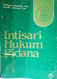 Image of Intisari Hukum Pidana